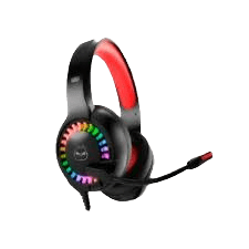 AURICULARES HALION HELL HA-H841 RGB USB+3.5MM NEGRO