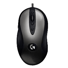 MOUSE LOGITECH LEGENDARY HERO MX518 16000DPI NEGRO/PLATA1