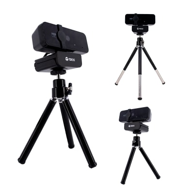 CAMARA WEB TEROS TE-9072 CON OBTURADOR | 2K | 30 FPS | CON TRIPODE1