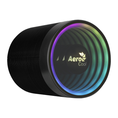 REFRIGERACION POR AIRE AEROCOOL MIRAGE 5 ARGB PWM 4P NEGRO