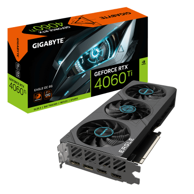 TARJETA DE VIDEO GIGABYTE RTX 4060 TI 8GB EAGLE OC GDDR61