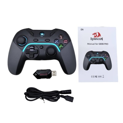 MANDO REDRAGON HARROW PRO G808PRO INALAMBRICO NEGRO