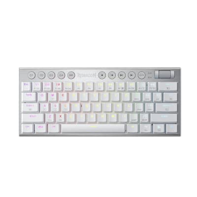 TECLADO MECANICO REDRAGON HORUS INALAMBRICO K632 PRO (SW-ROJO) NEGRO