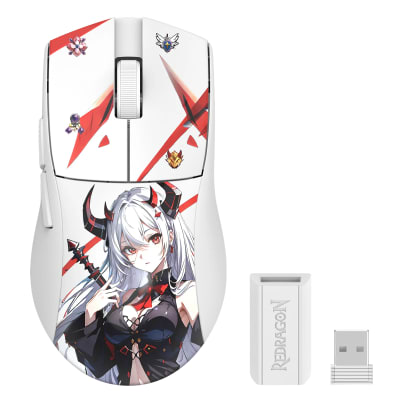 MOUSE REDRAGON K1NG PRO M916AK-PRO (1K HZ) INALAMBRICO BT USB 26KDPI ANIME