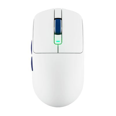 MOUSE ROYAL KLUDGE M30 INALAMBRICO 2.4 BT 24KDPI-WHITE BLUE