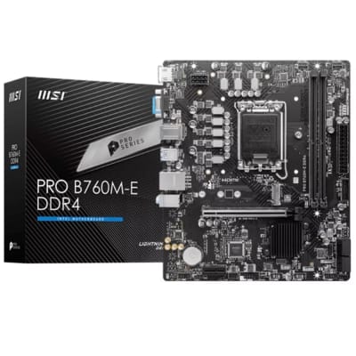 PLACA MSI PRO B760M-E MATX LGA1700 DDR41
