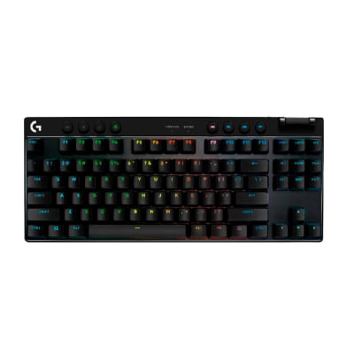 TECLADO MECANICO LOGITECH PRO X TKL LIGHTSPEED LIGHTSYNC WL USB (SW-GX BROWN)