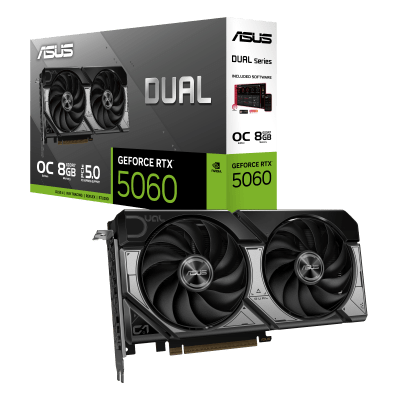 TARJETA DE VIDEO ASUS DUAL RTX 5060 8GB OC EDITION GDDR7