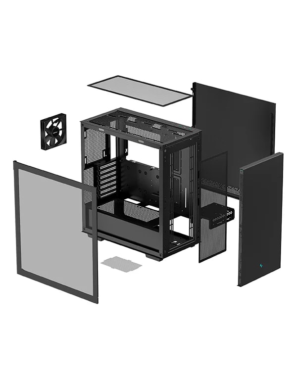CASE DEEPCOOL CH510 MID TOWER NEGRO3
