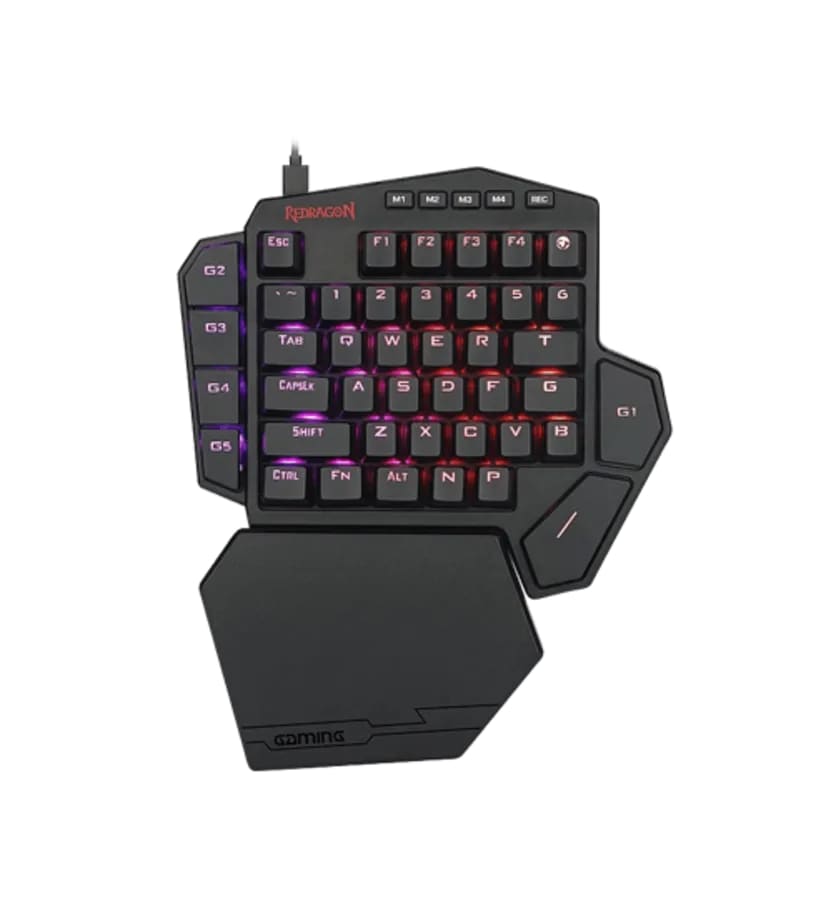 TECLADO MECANICO REDRAGON DITI (SW-MARRON) NEGRO 0