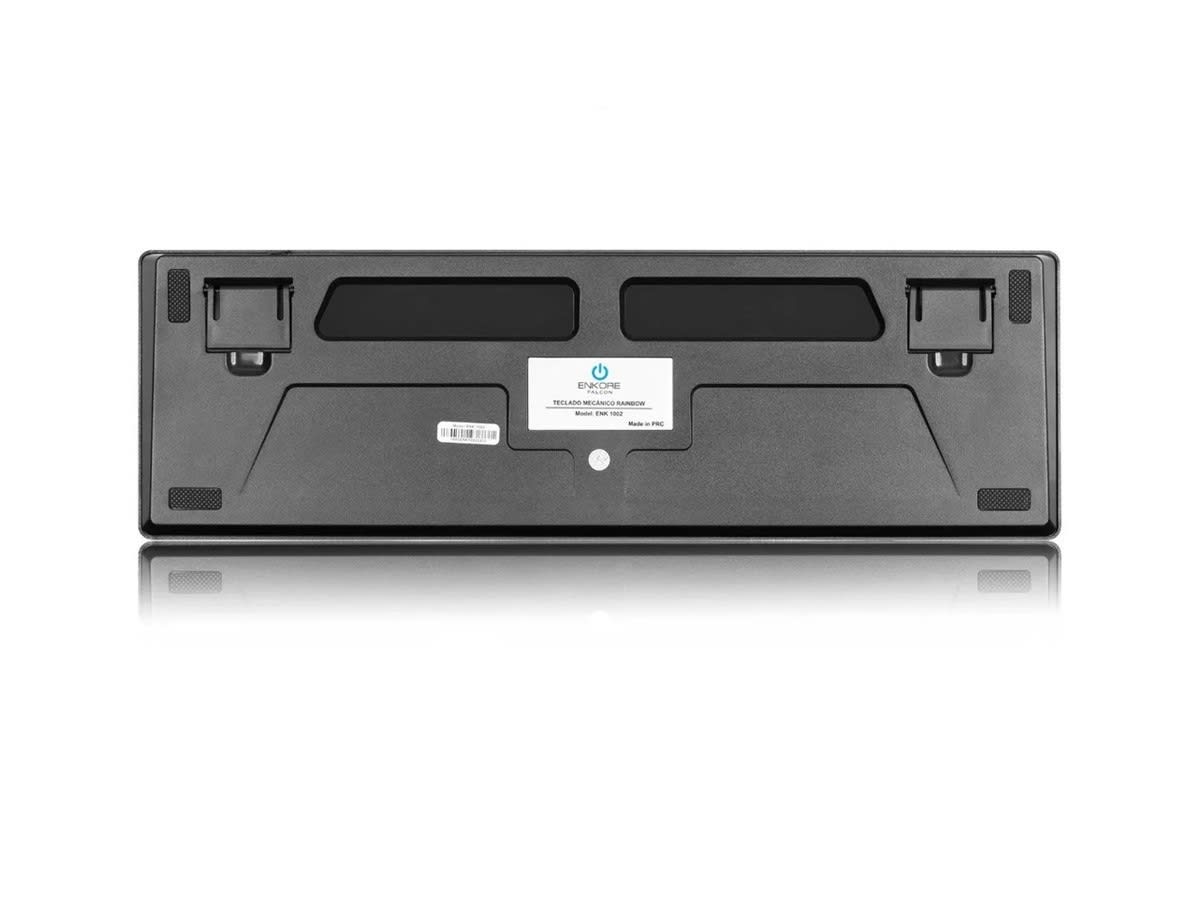 TECLADO MECANICO CYBERTEL EXPLORER GK1002 RAINBOW (SW-AZUL) NEGRO4