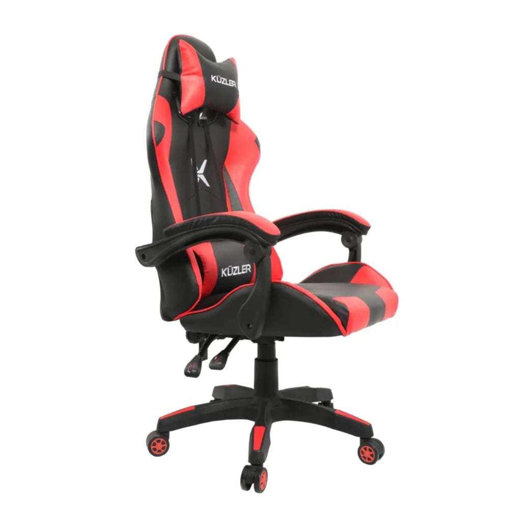 SILLA GAMER KUZ0272BLK ROJO2