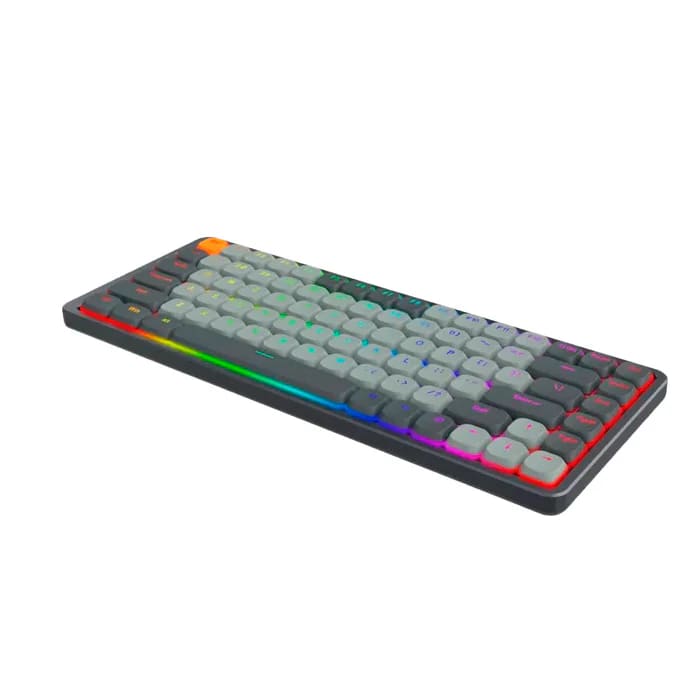 TECLADO MECANICO REDRAGON AZURE RGB INALAMBRICO BT INGLES (SW-ROJO) BLANCO-GRIS2