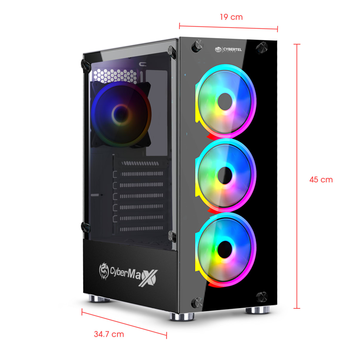 CASE CYBERTEL KILLER CBX5016W NEGRO2