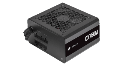 FUENTE DE PODER CORSAIR CX750M 750W SEMI MODULAR 80 PLUS BRONZE3
