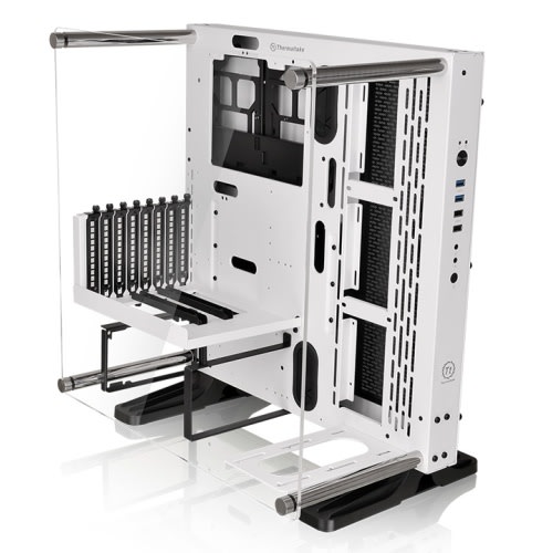 CASE THERMALTAKE CORE P3 TG SNOW EDITION  | BLANCO |3