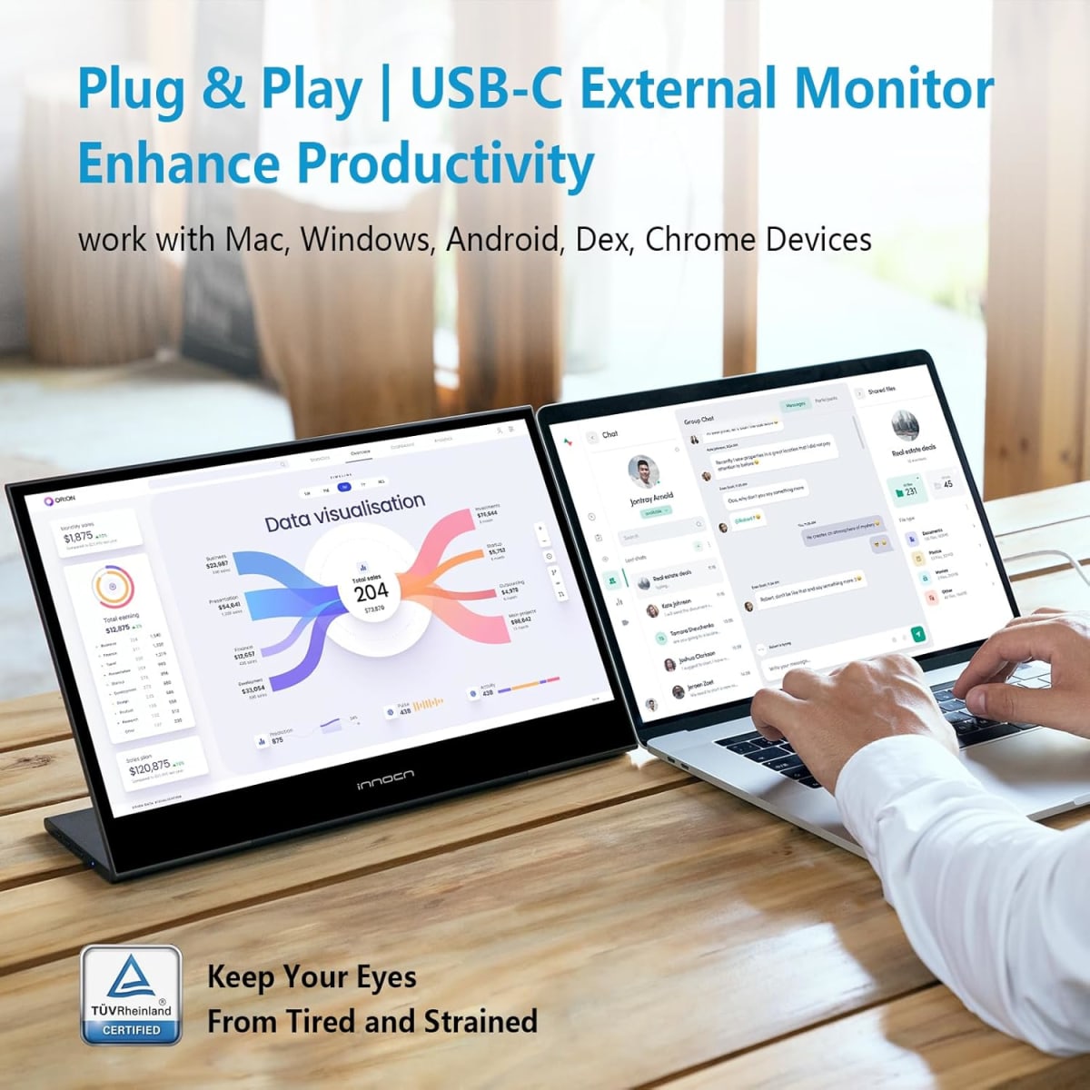 MONITOR PORTATIL INNOCN (N1F PRO) 15.6