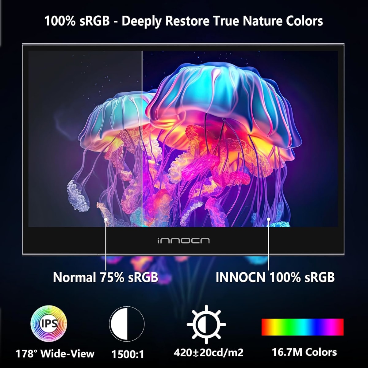 MONITOR PORTATIL INNOCN (N1F PRO) 15.6