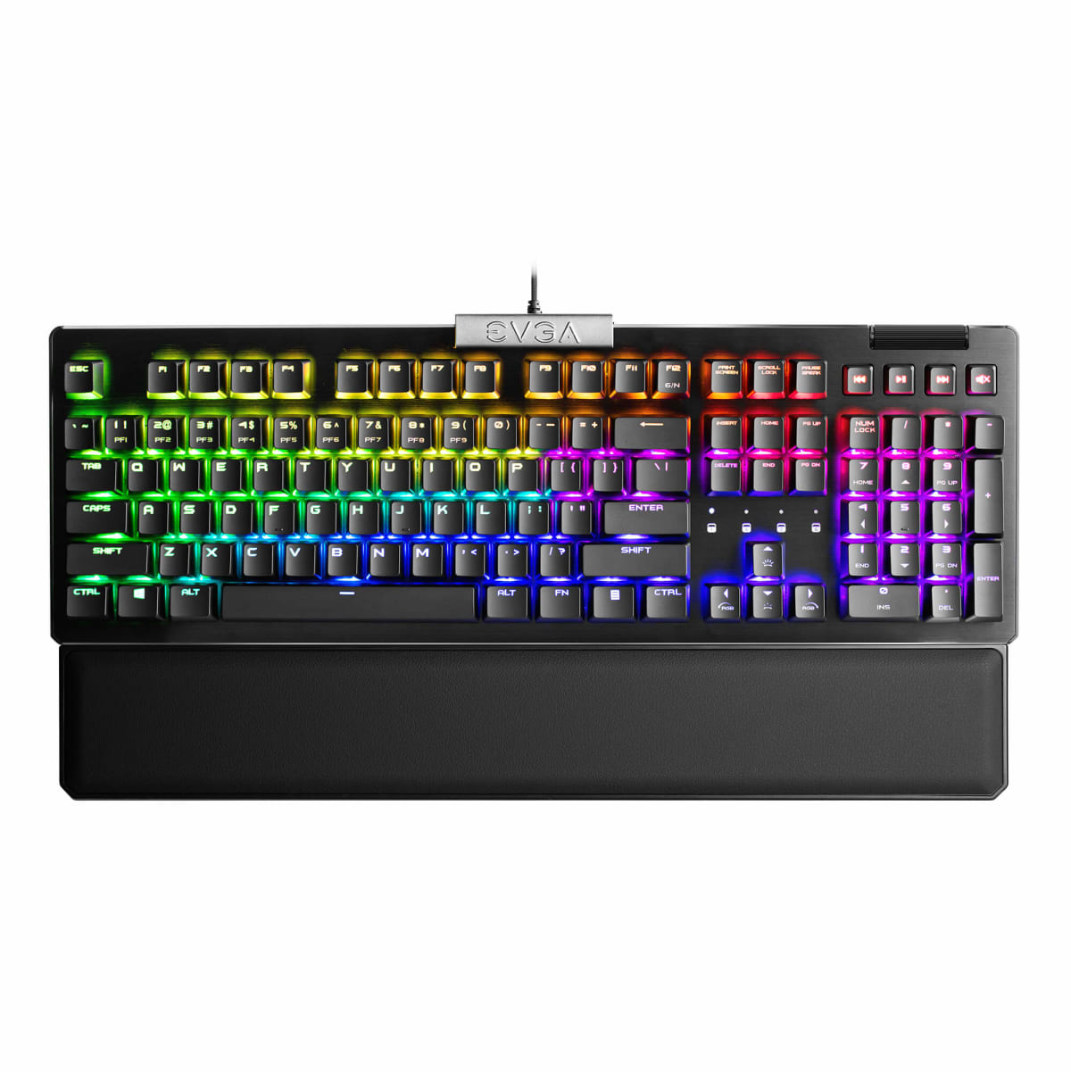 TECLADO MECANICO EVGA Z15 RGB 822 (SW-BRONZE) NEGRO4