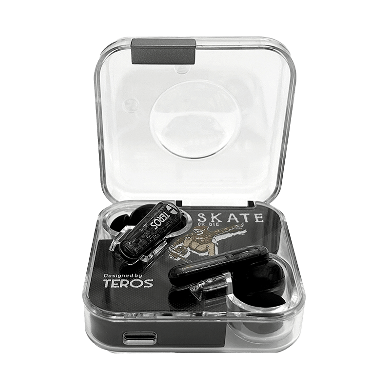 AURICULARES TEROS TE-8072N BLUETOOTH TWS NEGRO2