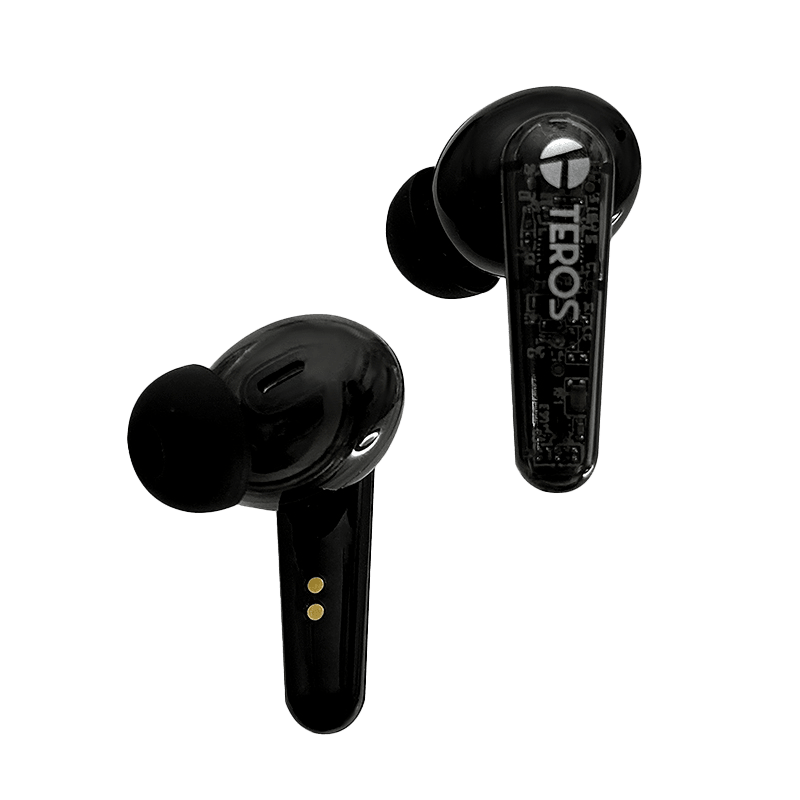 AURICULARES TEROS TE-8072N BLUETOOTH TWS NEGRO3