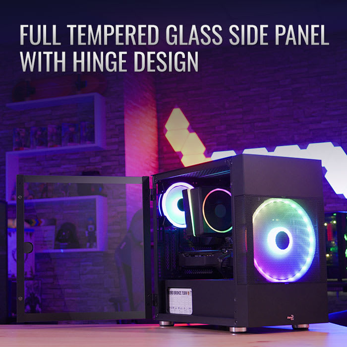 CASE AEROCOOL ATOMIC-G-BK-V2 NEGRO7