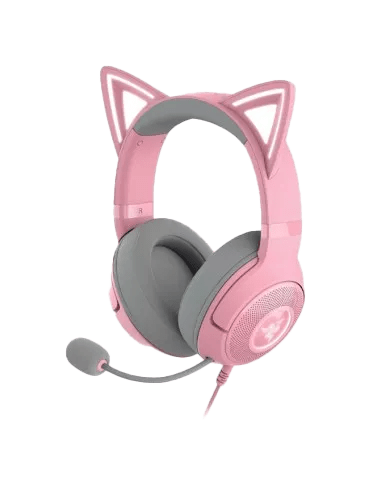 AURICULARES RAZER KRAKEN KITTY V2 CHROMA USB EDITION QUARTZ 0