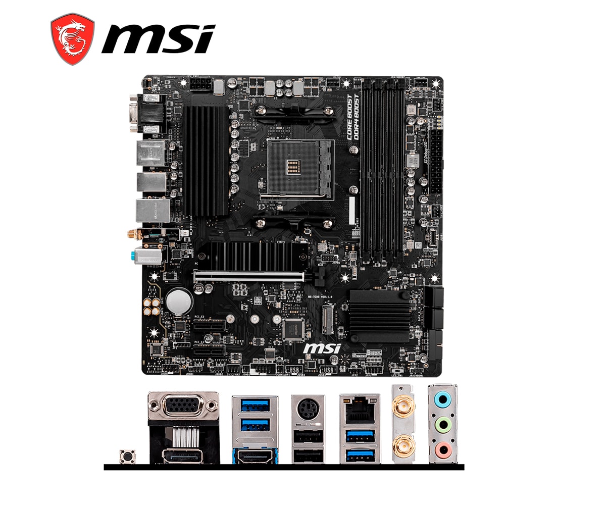 PLACA MSI B450 PRO VDH MAX MICRO ATX AM4 DDR41