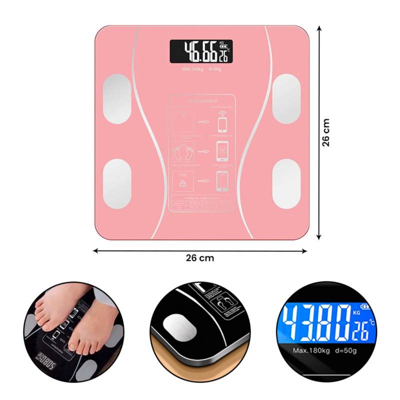 BALANZA DIGITAL INTELIGENTE BLUETOOTH 0
