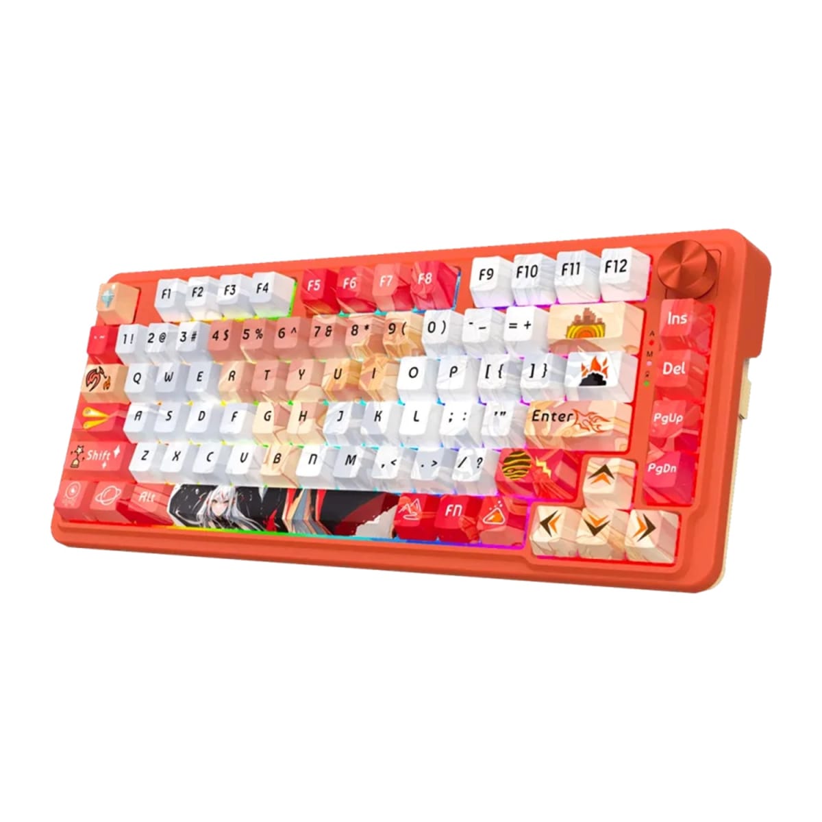 TECLADO MECANICO REDRAGON UCAL PRO RGB INALAMBRICO BT US (SW-HI-FI) ANIME1