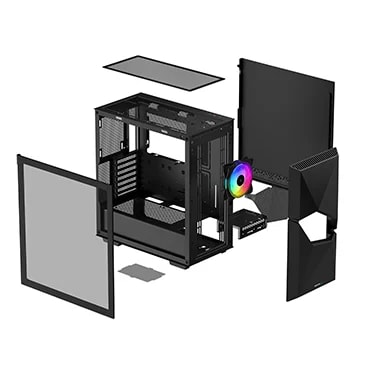 CASE DEEPCOOL CYCLOPS NEGRO2