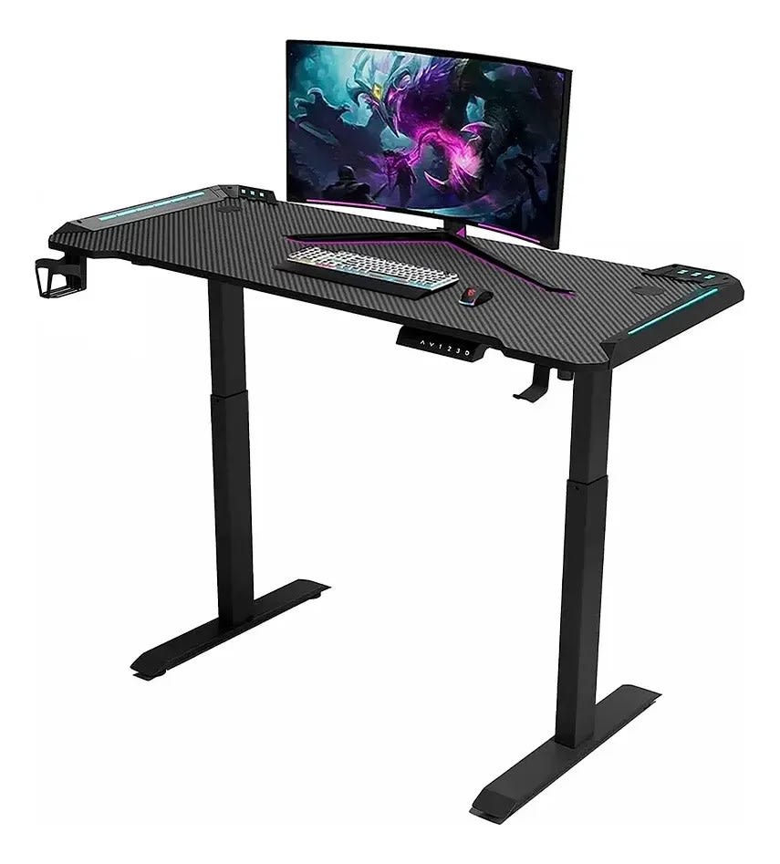 MESA ELEVADORA ELECTRICA Y100-B (1600*600)MM BLACK2