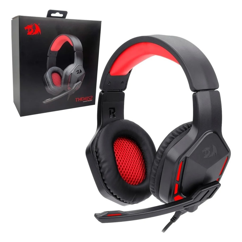 AURICULARES REDRAGON THEMIS H220N 3.5MM NEGRO 0