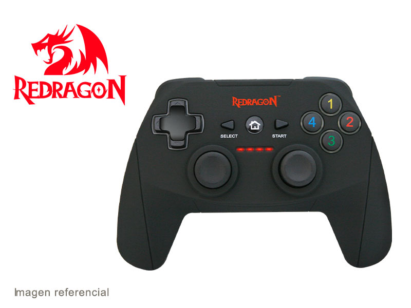 MANDO REDRAGON HARROW G808 INALAMBRICO NEGRO 0