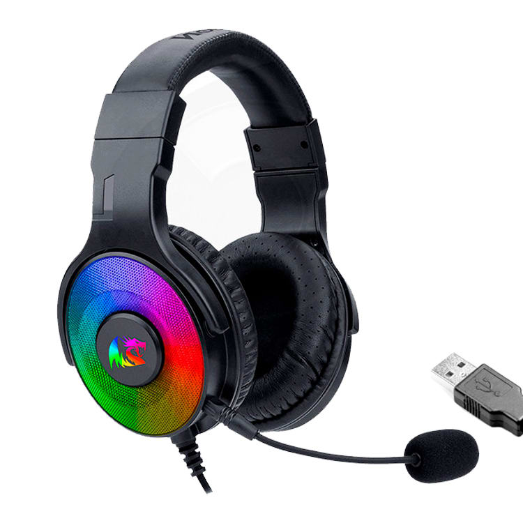 AURICULARES REDRAGON PANDORA H350RGB 7.1 NEGRO 0