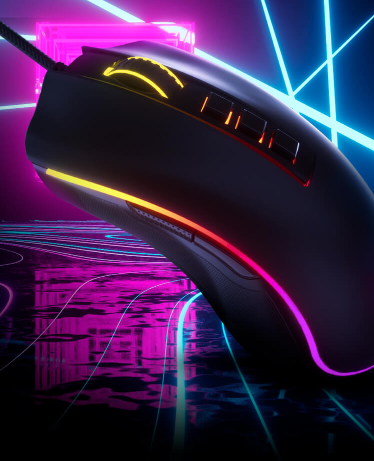 MOUSE REDRAGON COBRA M711 10000DPI NEGRO5