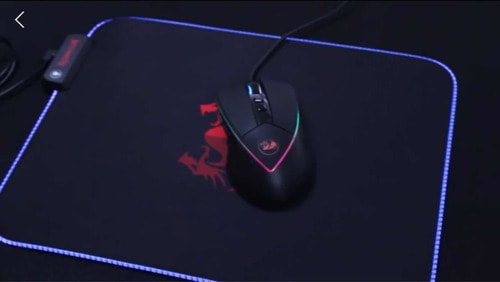MOUSE PAD REDRAGON PLUTO RGB P026 38X26CM2