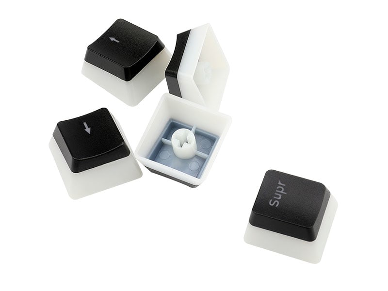 KEYCAPS REDRAGON SCARAB A130B-SP ESPAÑOL NEGRO2