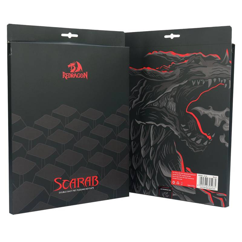 KEYCAPS REDRAGON SCARAB A130W-SP ESPAÑOL BLANCO2