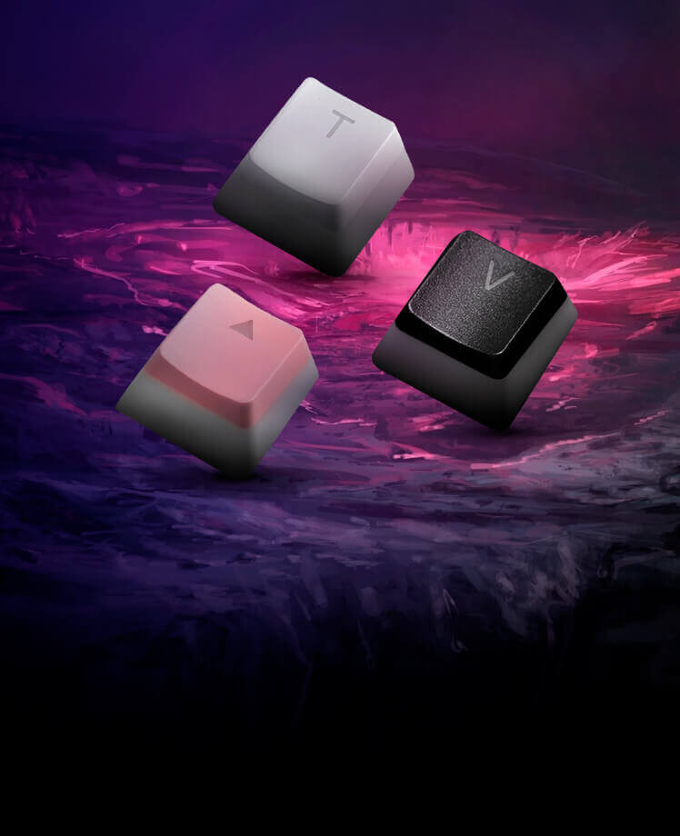 KEYCAPS REDRAGON SCARAB A130W-SP ESPAÑOL BLANCO3