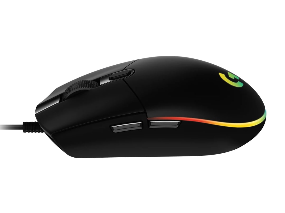 MOUSE LOGITECH G203 LIGHTSYNC RGB 8000DPI NEGRO4