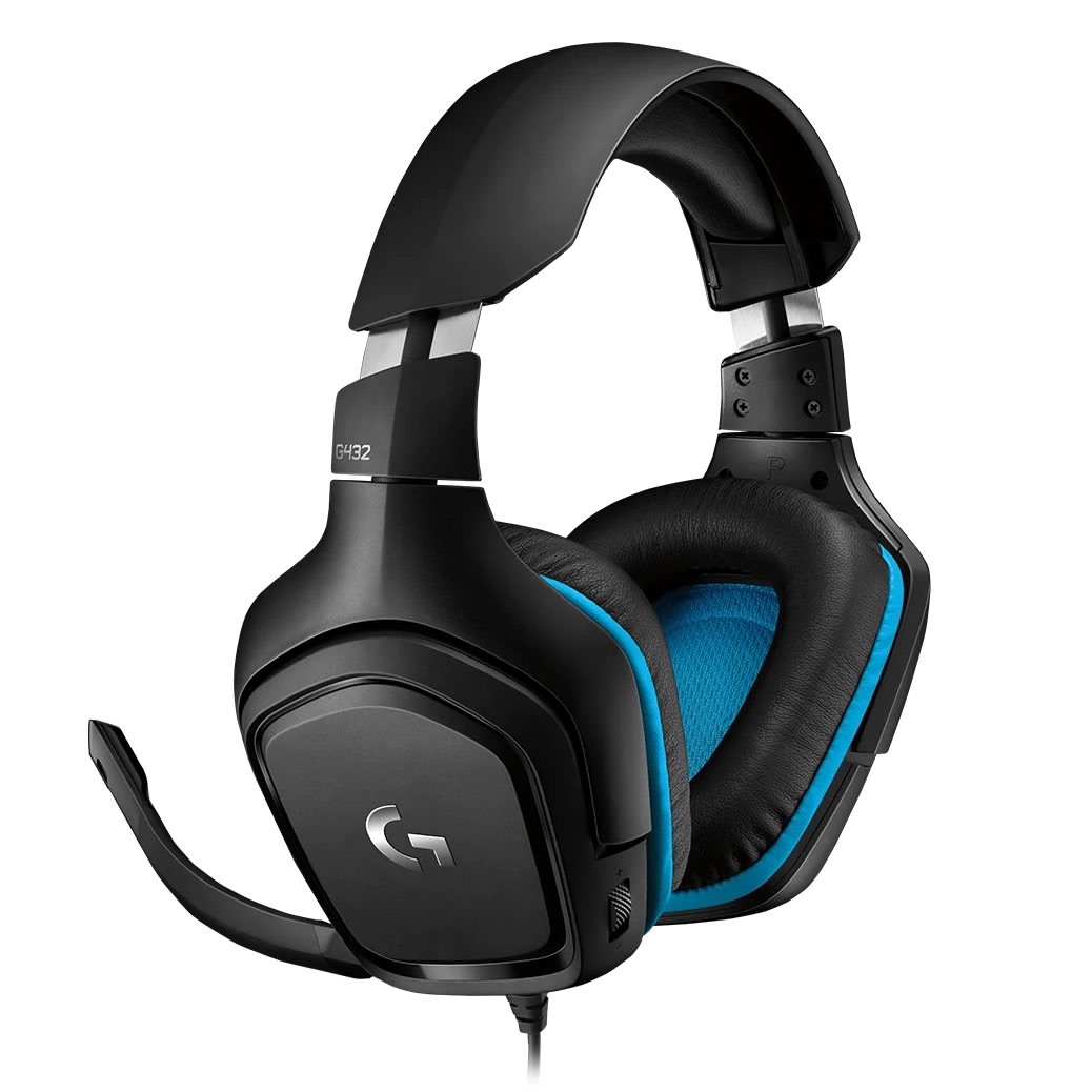 AURICULARES LOGITECH G432 7.1 USB BLACK 0