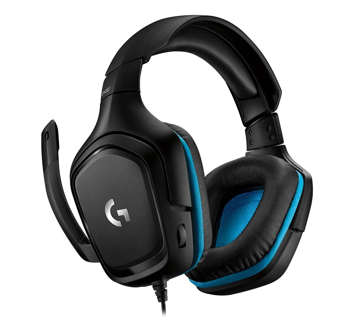 AURICULARES LOGITECH G432 7.1 USB BLACK2