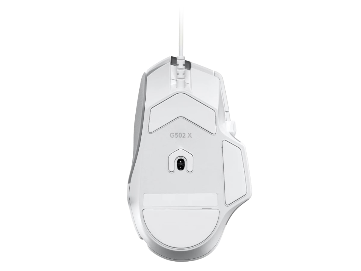 MOUSE LOGITECH G502 X HERO LIGHTFORCE HYBRID 25KDPI6