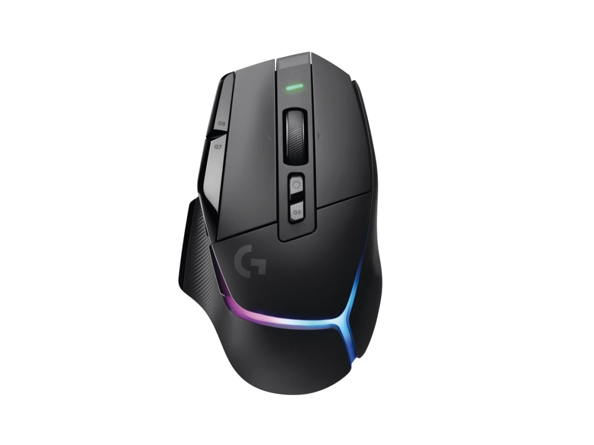 MOUSE LOGITECH G502 X PLUS LIGHTSPEED LIGHTSYNC DONGLE 25.6KDPI 10