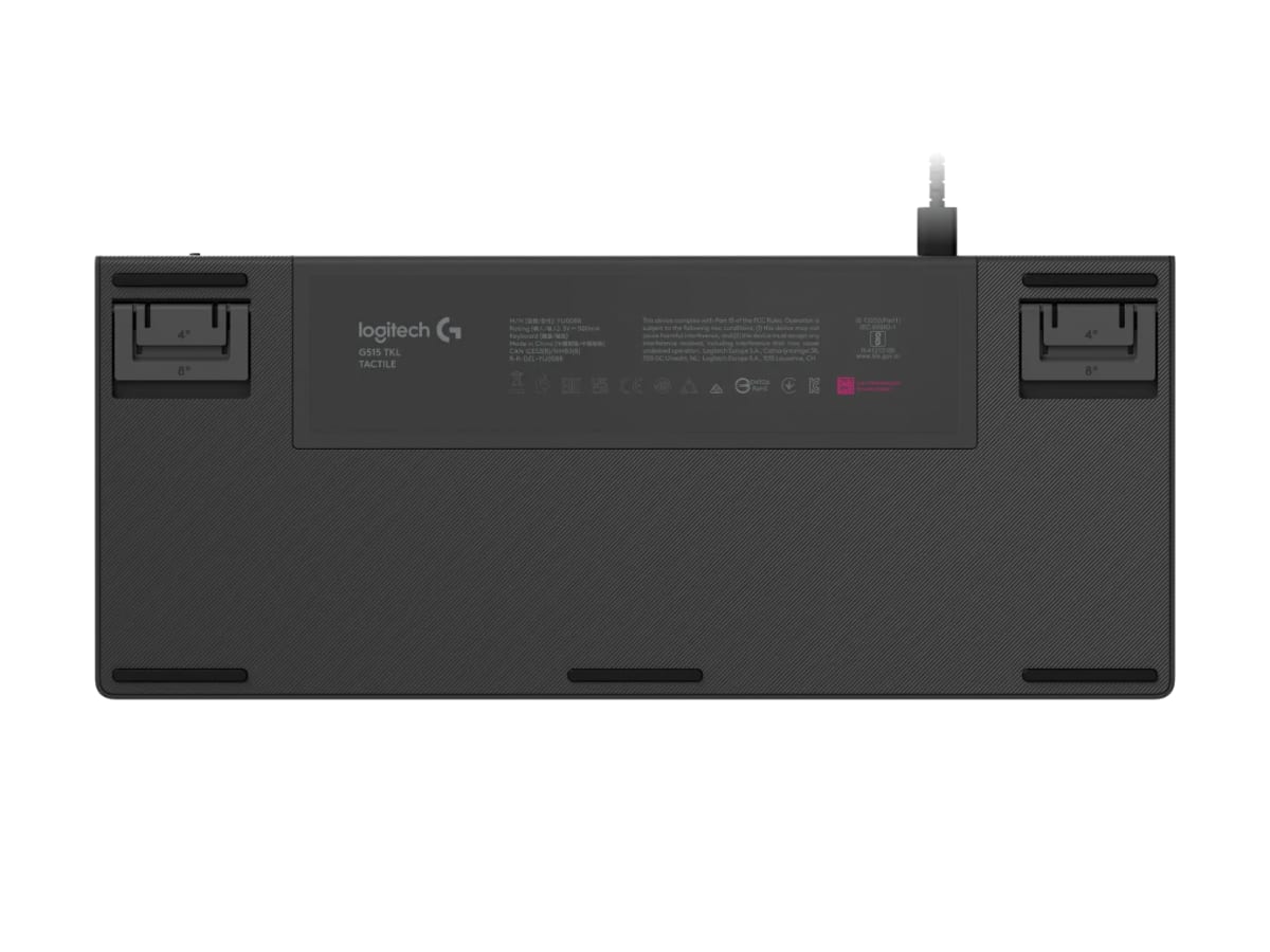 TECLADO MECANICO LOGITECH G515 LIGHTSYNC TKL LP ALAMBRICO5