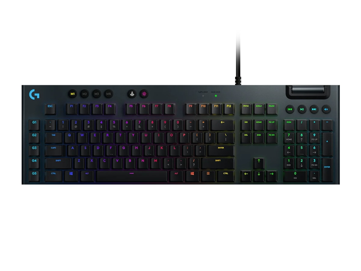 TECLADO MECANICO LOGITECH G815 LIGHTSYNC RGB NEGRO 1