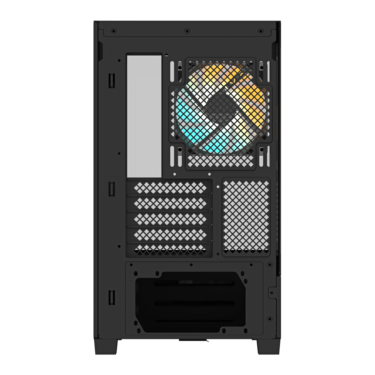 CASE GIGABYTE C201 PANORAMIC MATX MID TOWER 3FANS4