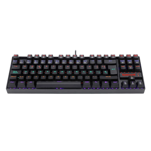 TECLADO MECANICO REDRAGON KUMARA RAINBOW K552-KR-ESP (SW-ROJO) NEGRO 0