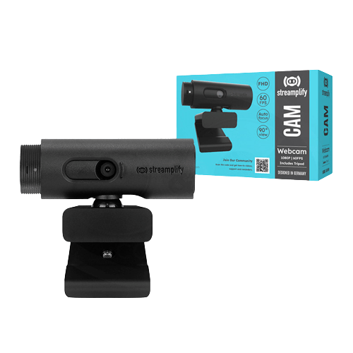 CAMARA WEB STREAMPLIFY CAM-FHD-2M60-BK 1080P 60FPS 0